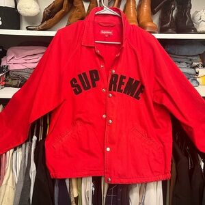 Red supreme jacket